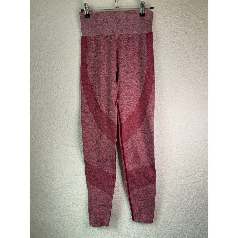 PINK Victoria's Secret Seamless Leggings‎ High Waist Pink Contour Gym Workout XS